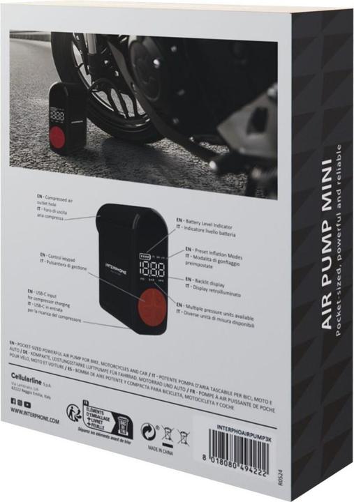 Image du produit Interphone Compresseur d?Air Portable 4000 mAh