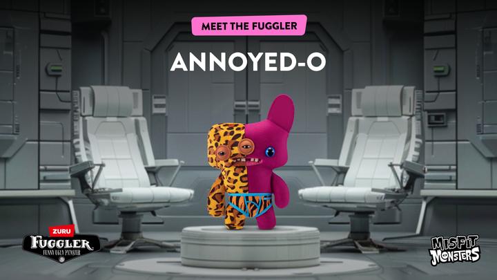 Actual product image Fuggler - Misfit Monster 9 S1 - Annoyed-o (15726J) (23 cm)