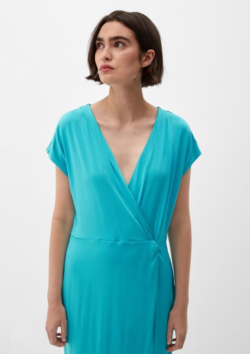 Image du produit s.Oliver Kleid Viskosekleid mit Knotendetail (44)