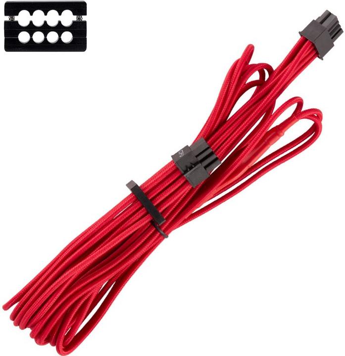 Produktbild Corsair Premium Sleeved EPS12V ATX12V-Kabel, Doppelpack (Gen 4) (75 cm, 8 pin EPS)
