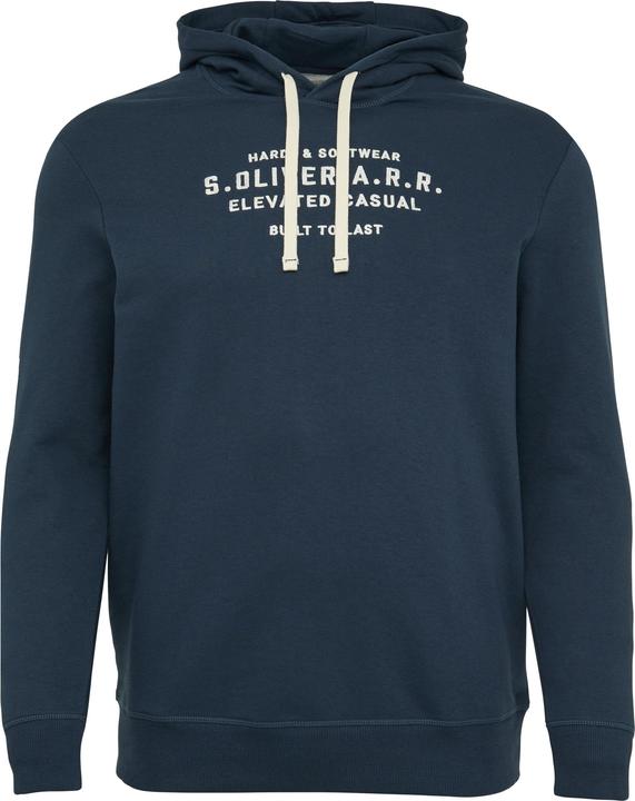 S.Oliver Sweatshirt Hoodie mit Label-Stickerei (XXL)