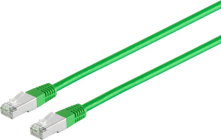 Actual product image Patchkabel S/FTP Cat 7 green 1.5m (S/FTP, CAT7, 1.50 m)