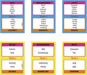 Produktbild Hasbro Gaming Tabu Familien Edition (Deutsch)