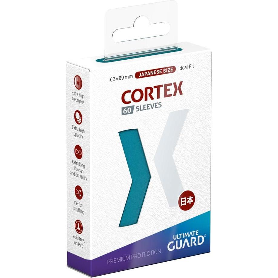 Ultimate Guard 60 pochettes Cortex Sleeves Japanese Size Pétrole