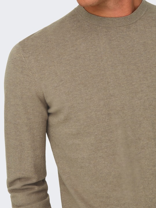 Produktbild Only & Sons Normal geschnitten Rundhalsausschnitt Pullover Strickpullover (XL)
