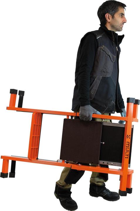Actual product image Peddinghaus 4 in 1 Multi X universal ladder / step platform (Scaffolding, 18 cm)