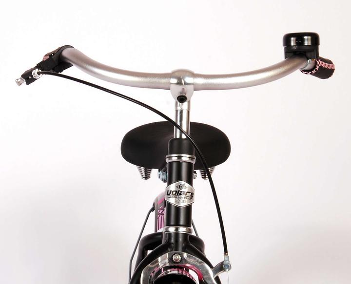 Image du produit Volare Miracle Kinderfiets - Meisjes - 14 inch - Mat Zwart - Prime Collection (14")