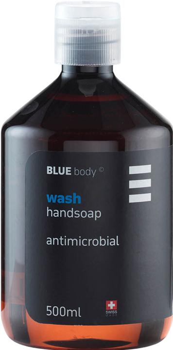 Actual product image Blue Body Wash Handsoap antimicrobial 500ml (Liquid soap, 500 ml)