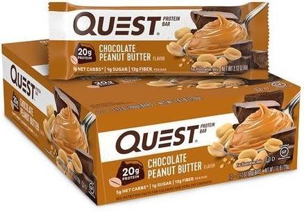 Produktbild Quest QuestBar (Chocolate Peanut Butter, 1 Stk., 720 g)