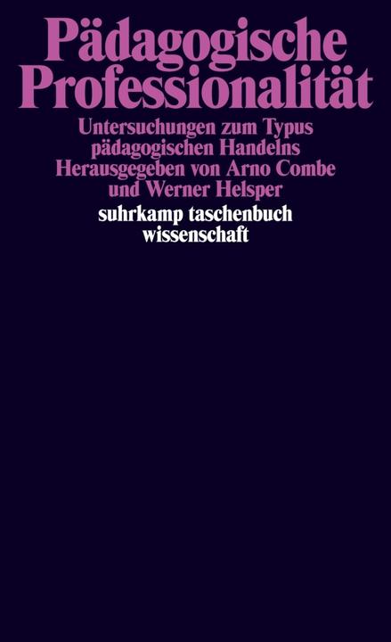 Produktbild Pädagogische Professionalität (Deutsch, Arno Combe, Werner Helsper, 2016)