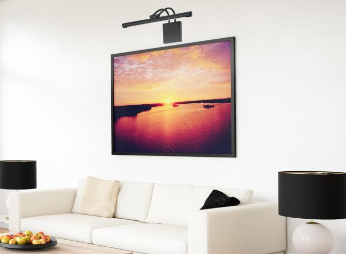 Actual product image Westinghouse LED Picture Light Black