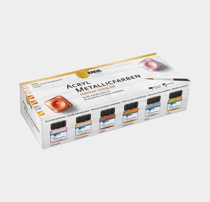 Actual product image Kreul Glamour Living Set (120 ml)