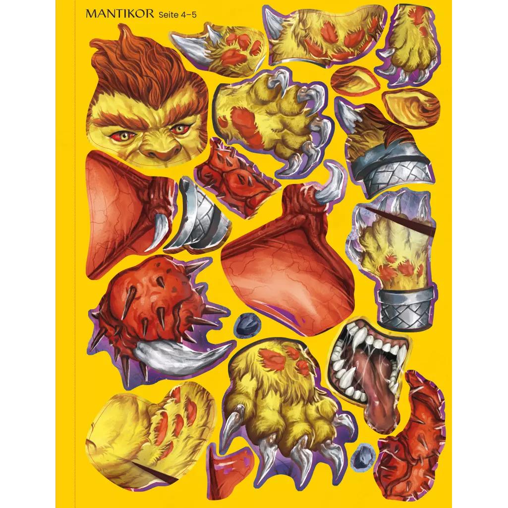 Thumbnail - Der grosse Stickerspass: Mythische Monster, Kinderbücher von Simon Tudhope