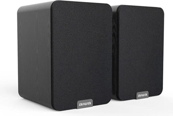 Actual product image Aiwa ASP-A200 Active Speaker Pair, black (1 pair, 25 W)