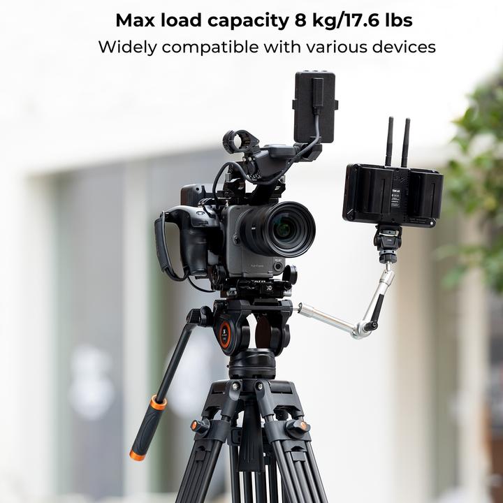Image du produit K&F Concept Concept Video Tripod w/ Head (Métal)