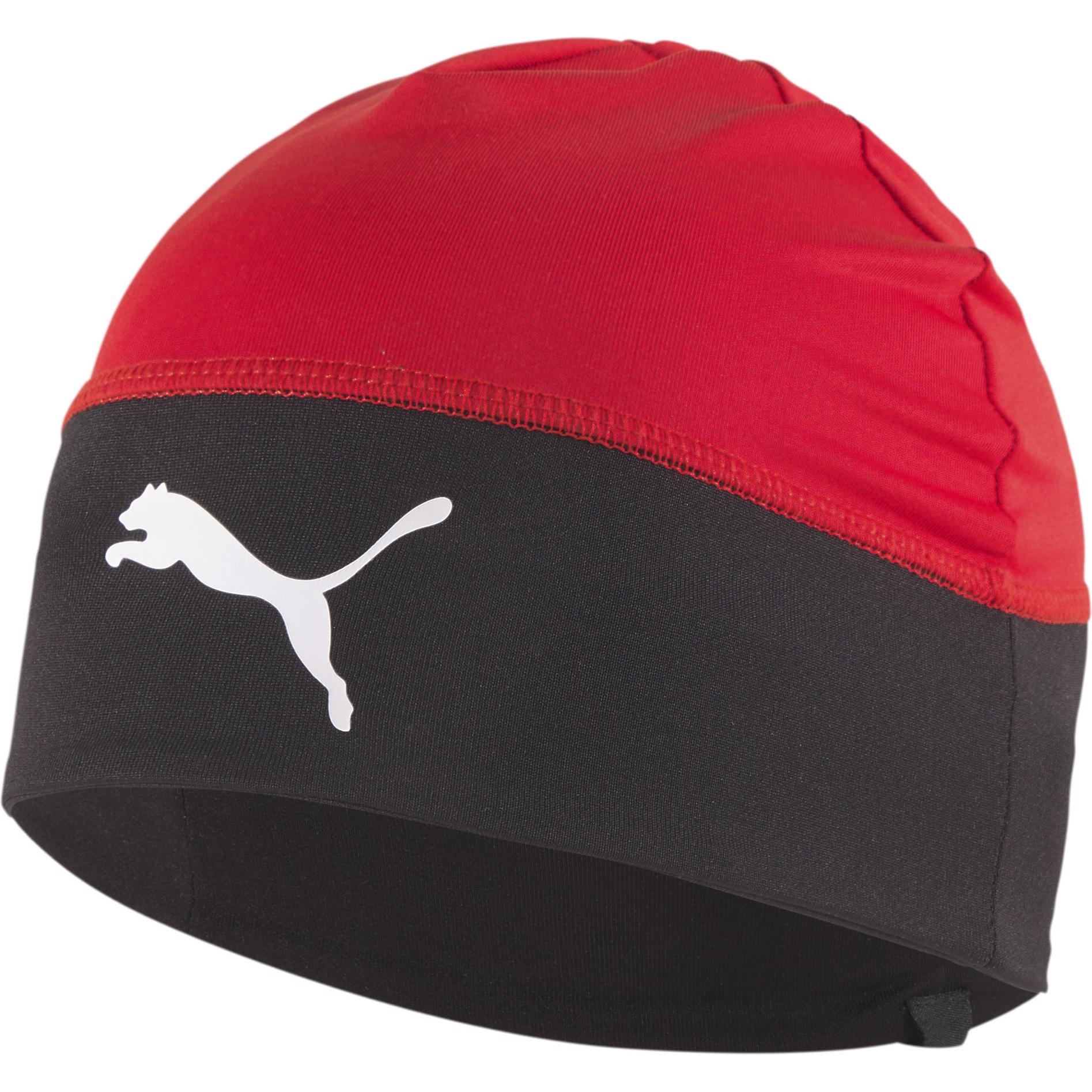 Puma, Unisex, Mütze, teamLiga, Rot, Schwarz, (One Size)