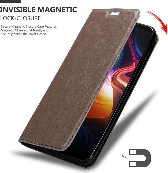 Produktbild Cadorabo Book Invisible Magnet Cover (Honor Play 5G)