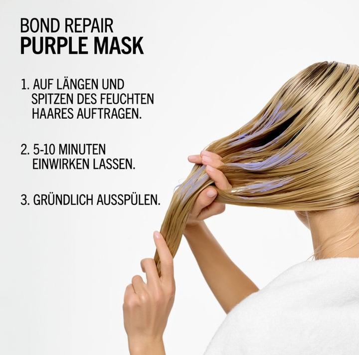 Actual product image Schwarzkopf Professional BLONDME Bond Repair Lila Maske (500 ml)