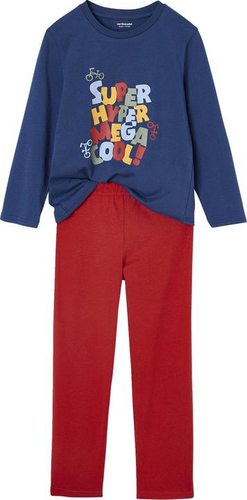 Vertbaudet 3er-Pack Jungen Schlafanzüge BASIC mit Fahrrädern