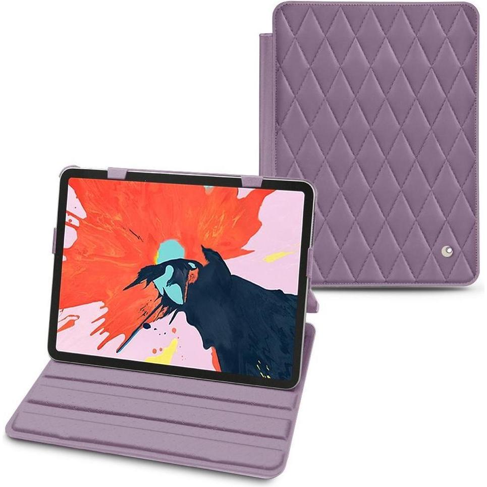 Noreve Lederschutzhülle horizontal (iPad Pro 11 2018 (1. Gen)), Tablet Hülle, Violett