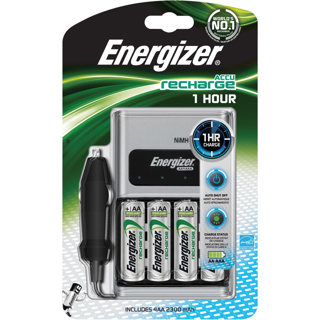 Thumbnail - Energizer Batterieladegerät (1 Stk., AAA, AA, 2300 mAh, Ladegerät inkl. Akku), Akku Ladegerät