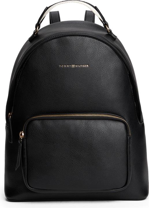 Actual product image Tommy Hilfiger Iconic Timeless Backpack with Top Handle and Adjustable Straps