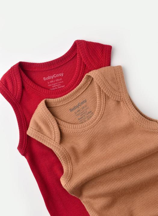 Produktbild BabyCosy Body. ärmellos. 2 Pack (86)