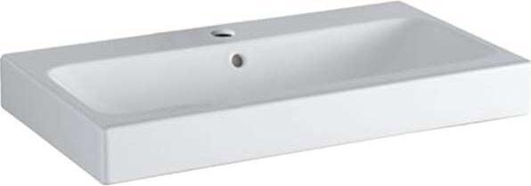 Geberit Keramag / Wastafel iCon 75 cm wit 124075000 (480 mm, 750 mm)