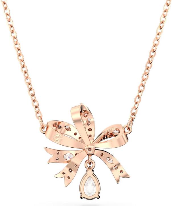 Immagine prodotto Swarovski Volta Collana Loop Piccolo Oro Rosa Bianco (Swarovski metallo oro rosa, 38 cm)