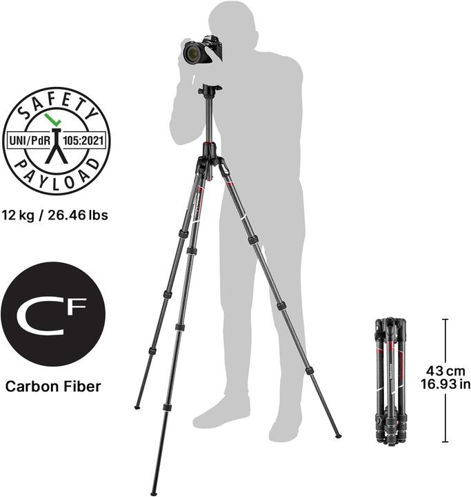 Actual product image Manfrotto Befree GT XPRO (Carbon)
