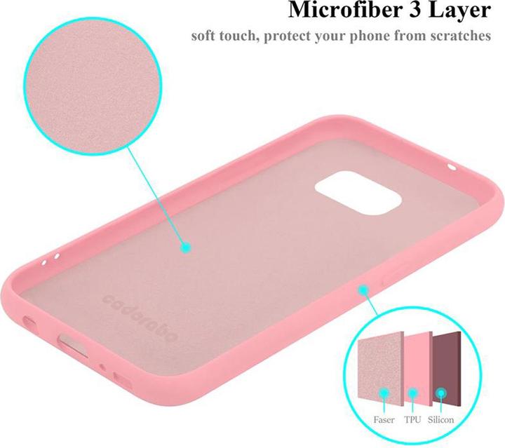 Produktbild Cadorabo TPU Liquid Silicone Case Cover (Samsung Galaxy S7 Edge)