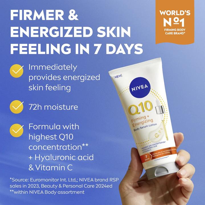Actual product image NIVEA Q10 Firming + Energizing Body Serum-Balm 200ml (Body lotion, 200 ml)