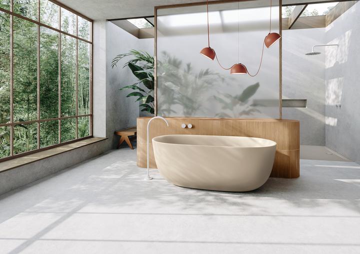 Actual product image Kaldewei MEISTERSTÜCKE OYO DUO Mod. 1050-4034, freestanding bathtub, 1630x770mm, with overflow (163 cm, 77 cm)