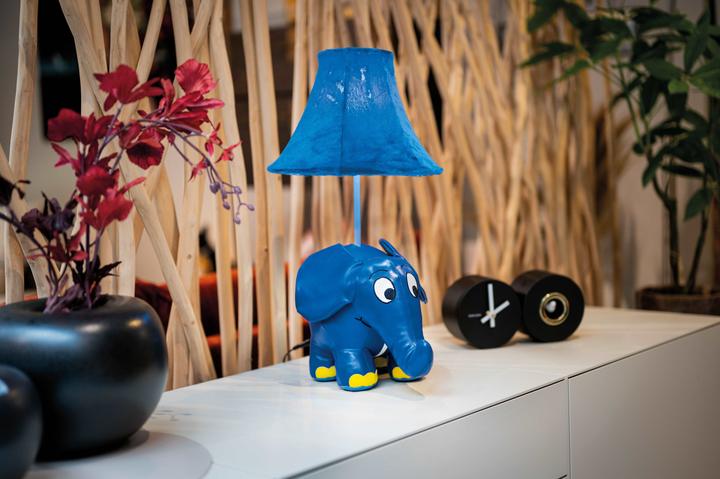 Image du produit Happy Lamps Eléphant de l'émission "Sendung mit der Maus", lampe de table LED, faite à la main (450 lm)