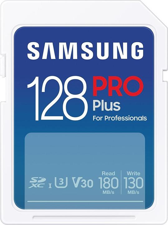 Actual product image Samsung MB-SD128SB/WW (128 GB, SDXC, U3, UHS-I)