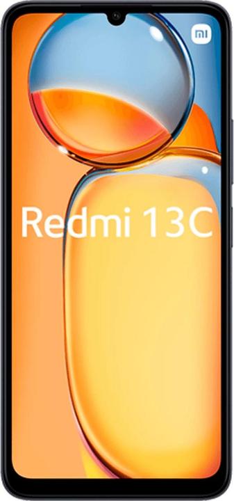 Actual product image Xiaomi Redmi 13C (128 GB, Midnight Black, 6.74", Dual SIM, 4G)