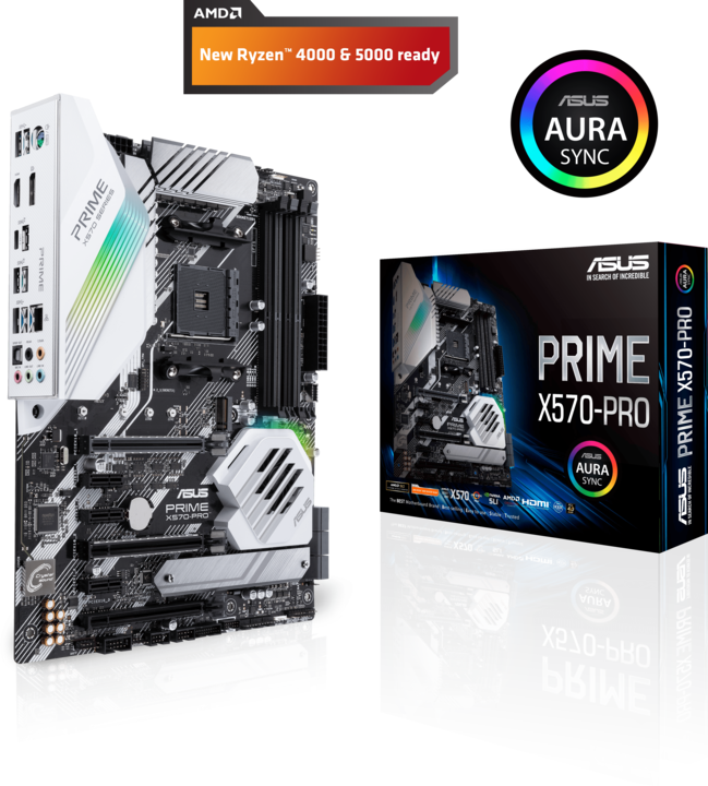 Produktbild ASUS Prime X570-PRO (AM4, AMD X570, ATX)