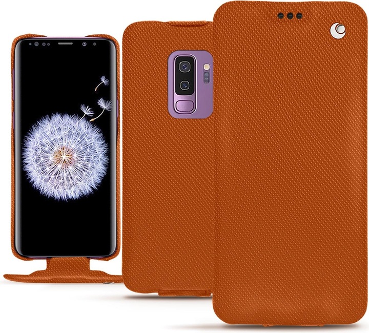 Actual product image Noreve Leather cover vertical (Samsung Galaxy S9+)
