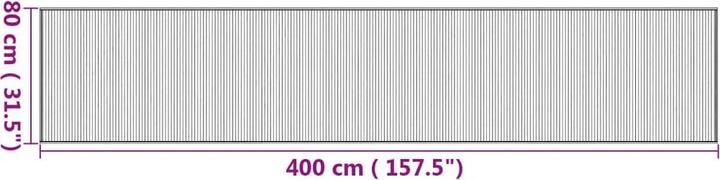 Produktbild vidaXL Teppich (400 x 80 cm)
