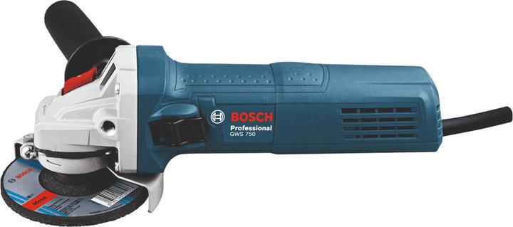 Produktbild Bosch Professional Winkelschleifer GWS 750-125 (125 mm) inkl. Schruppscheibe (125 mm) (125 mm)