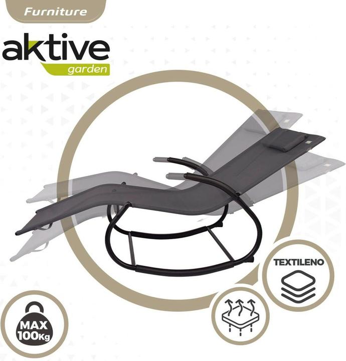 Produktbild Aktive Solseng 172 x 75 x 53 cm Schwarz (172 cm)