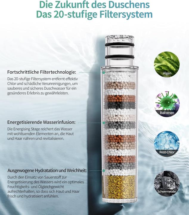 Produktbild SR Sun Rise Duschkopf (9 Strahlarten)