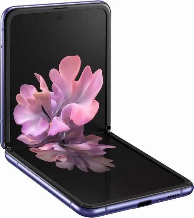 Produktbild Samsung Galaxy Z Flip (256 GB, Purple Mirror, 6.70", SIM + eSIM, 4G)