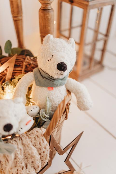 Produktbild Kikadu Grosse Puppe Eisbär (13.50 cm)