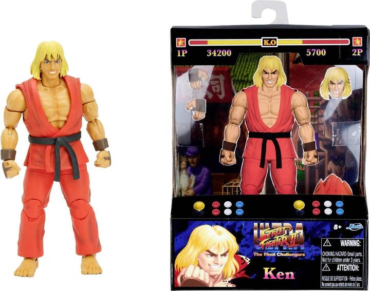 Image du produit Jada Street Fighter II Ken 6" Figure