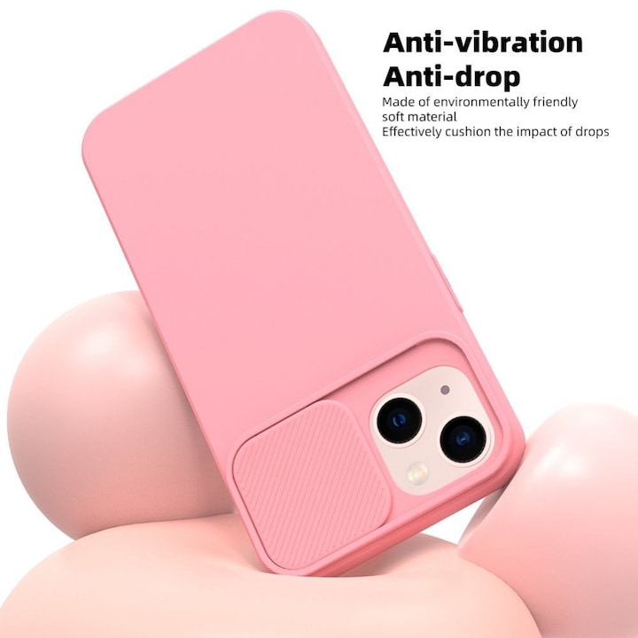 Produktbild 4Kom Back panel cover OEM SLIDE case for SAMSUNG A34 5G light pink (Samsung Galaxy A34 5G)