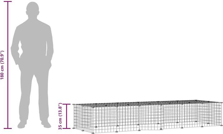 Produktbild vidaXL Haustierkäfig
