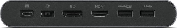 Produktbild Lenovo USB-C Universal Business Dock Wired 2 x USB 3.2 Gen 2 (3.1 Gen 2) Type-C Grey (USB-C, 3 Ports)