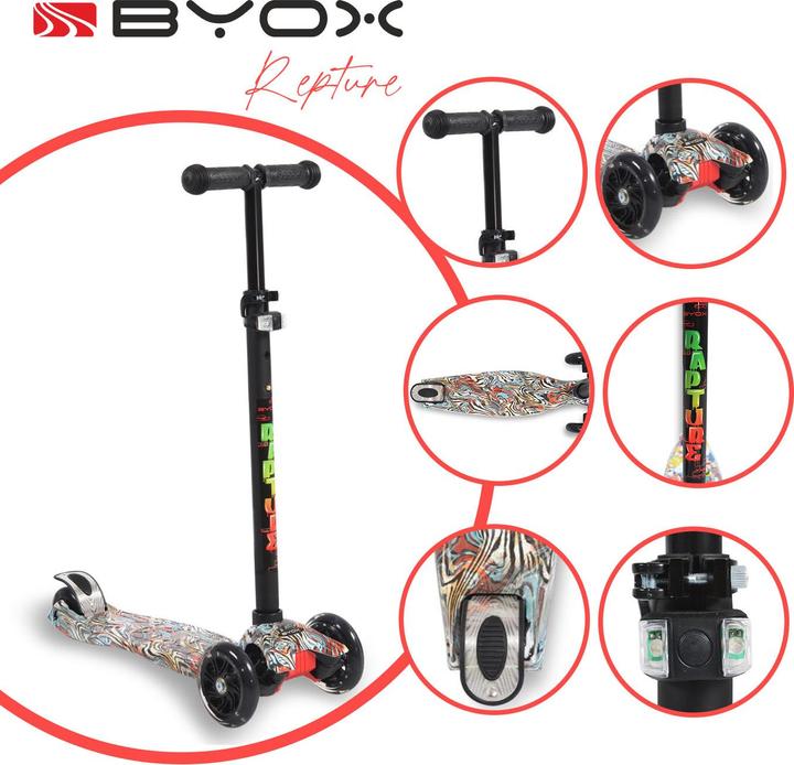Produktbild Byox Kinderroller Scooter Rapture Alu