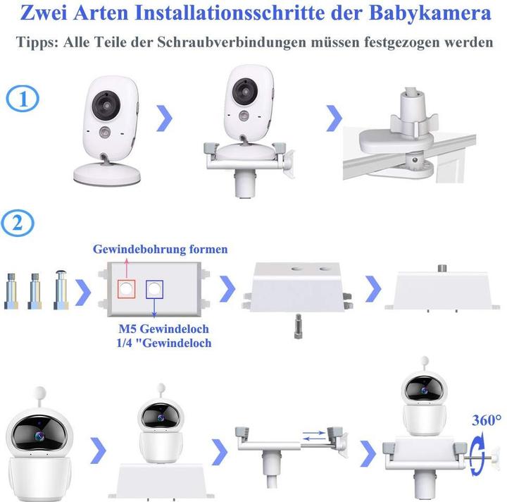Actual product image Eysaft Babyphone Kamera-Halterung